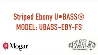Daniele Dencs - Kala UBASS-EBY-FS - U•BASS® Striped Ebony elettrificato