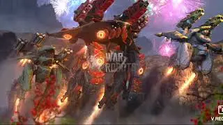 War robots #2 ракетный дождь. #warrobots #варроботс #pixonic #PIXONIC #роботы