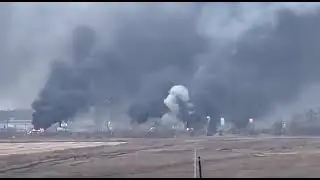 Ирпень...25 Февраля...Уничтоженная Колонна СОБРа из Кемерово..