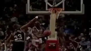 Michael Jordans's Mid-Air Adjustments And Balance (Compilation)