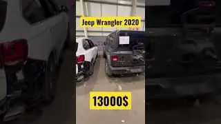Аукцион Дубай 2023 - Jeep Wrangler - 2020 model - 13.000$  