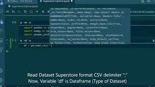 How to Import Libraries, Read Dataset CSV, and Convert into Dataframe (Dataset format in Python)