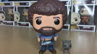 Funko Pop! Bob Ross: The Joy of Painting - Target Exclusive Bob Ross and Pea Pod Unboxing