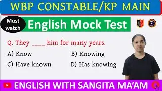 MOCK Test Based on PYQs || English With Sangita Ma'am ||
