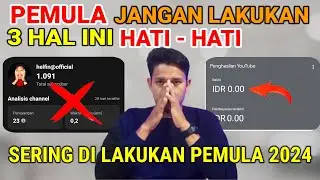 3 Kesalahan YouTuber Pemula Yang Bisa Bikin Channel Youtube Sepi Penonton