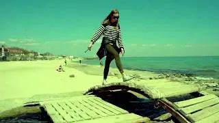 Оля, море, солнце, пляж, парк, видео прогулка.