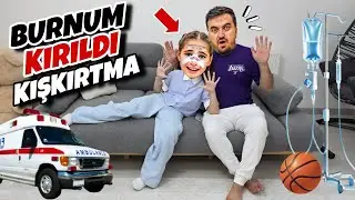 EYVAH ELİF SİNEM BURNUM KIRILDI DİYE BAĞIRDI ‼️ DEV KIŞKIRTMA!!
