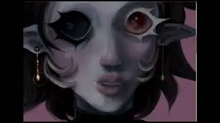 Vampire portrait.
