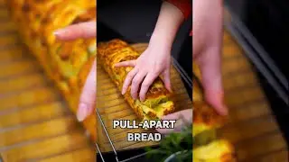 🍞🌿 LECKERER geht kaum! Pull-Apart-Bread mit VIEL KÄSE, frischen Kräutern und Knoblauch 🍞🌿