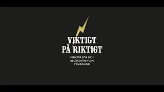 Viktigt på riktigt — Värmlands handlingsplan för besöksnäringen