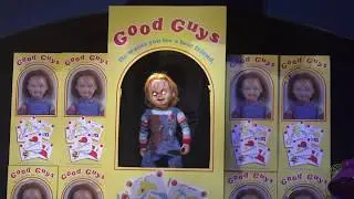 Revenge of Chucky SCARE ZONE at Universal Orlando Halloween Horror Nights 2018