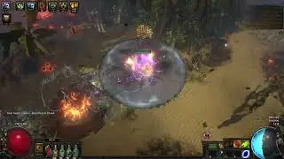 Death's Oath/Caustic Arrow Occultist - Tier 16 Rare Map Gameplay!