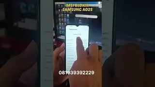 repair imei blokir samsung a02s done
