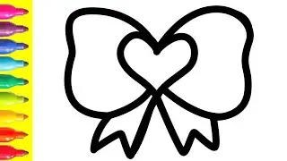 How to draw a bow for children &Bolalar uchun kamonni qanday chizish kerak