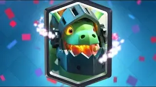 Clash Royale: Фан атака с пламенным драконом