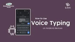 Voice Typing - Android Accessibility Feature