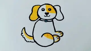 Draw a Cute Dog 🐕 