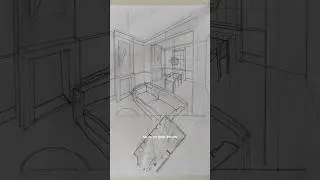 how to draw a 3D drawing from a 2D floorplan 