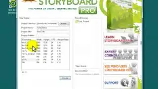 1.1.Storyboarding Tutorials: Welcome Screen in Storyboard Pro