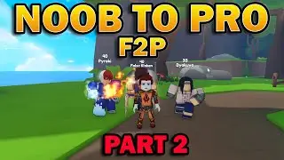 Noob to Pro F2P Part 2 Anime Champions Simulator