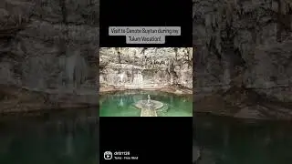 Visit to Cenote Suytun during my Mexico vacation was amazing! #shorts #tulumvlog