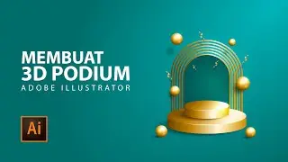 How to create 3D podiums with Adobe Illustrator