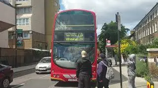 WVL1 - LG02 KGP - Blind Change!! - Stockwell Bus Garage 70th Year opening day.