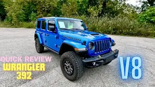 QUICK REVIEW OF THE JEEP WRANGLER 392 🔥