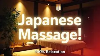 ASMR Japanese Oil Massage | Japanese Massage Relaxing Muscle and Relieving Stress | S2