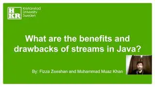 What are the benefits and drawbacks of streams in JAVA