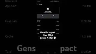 Genshin Impact Mobile Size 2024 
