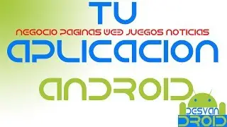 Crear una aplicación android | APPSGEYSER