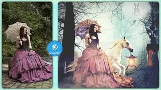 Fantasy Forest Photo Manipulation - Photoshop CC 2018 Tutorial
