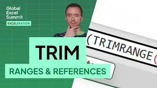 NEW: Trim ranges and references in Excel