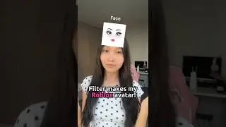 Filter creates my Roblox avatar!💖 
