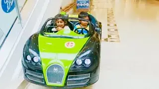Ayathi fun ride in the car 🚘 🚙 | Ayathi Pretend play car driving
