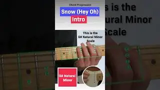 How to play the intro on 'Snow (Hey Oh) by the Chili Peppers