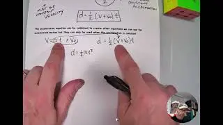 Acceleration Equations, oh my...