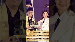 Global Excellence Tax Maestro Award 2024 #incometax #icai