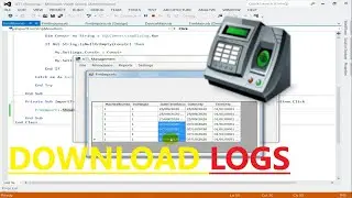 ATT MANAGEMENT - Download Logs From Attendance Machine IN VB.NET