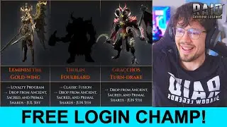 NEW LOGIN LEGENDARY FOR EVERYONE | Chaos Awakes Update Preview Raid: Shadow Legends