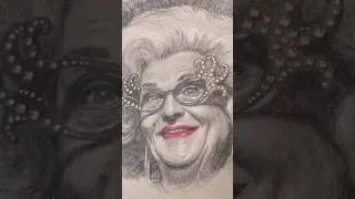 Drawing Dame Edna