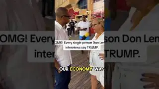 Election year economy always does “well”. #don #lemon #trump #economy #man #on  #street #politics