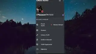 Discord Telefondan Siyah Arka Plan Yapma