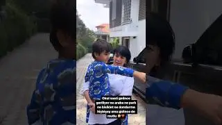 Milan okula giderken zorluyo okula gidince dönmek bilmiyor neden böyle bu 😂😂