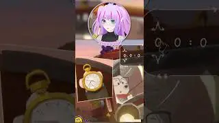 Vtuber tries to tell time #sunsethills #shorts