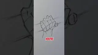 Now you can draw characters holding a sword . . . ☠️🙏 || 