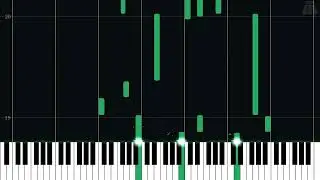 Pure Sky - Genshin Impact - Easy Piano Tutorial