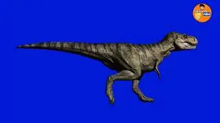 T Rex Blue screen animation download link green screen download link