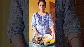 Dal Tadka ,Bhujiya & Roti in breakfast #trending #biharithali #breakfastideas #shortvideos #viral